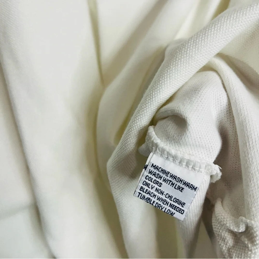 Vintage Polo RL White Big Pony Classic Polo 2XL